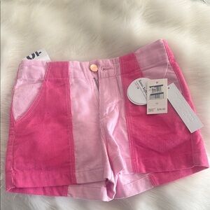 Joe's Jeans High Waist Pink Color-Block Shorts